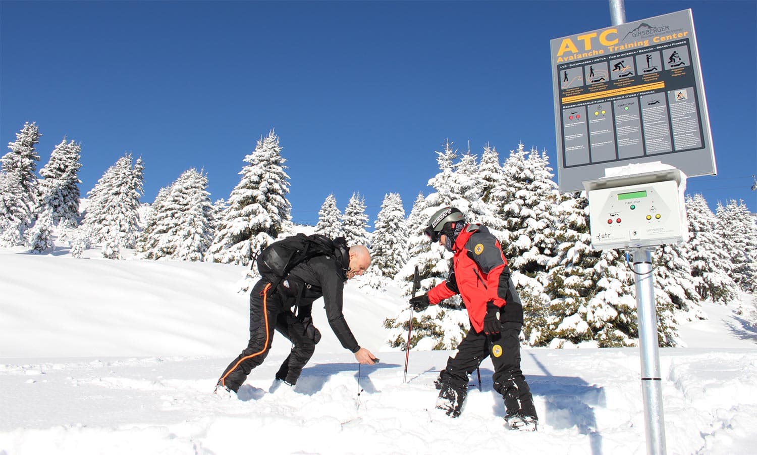 Lawinenuebungscamp plose suedtirol