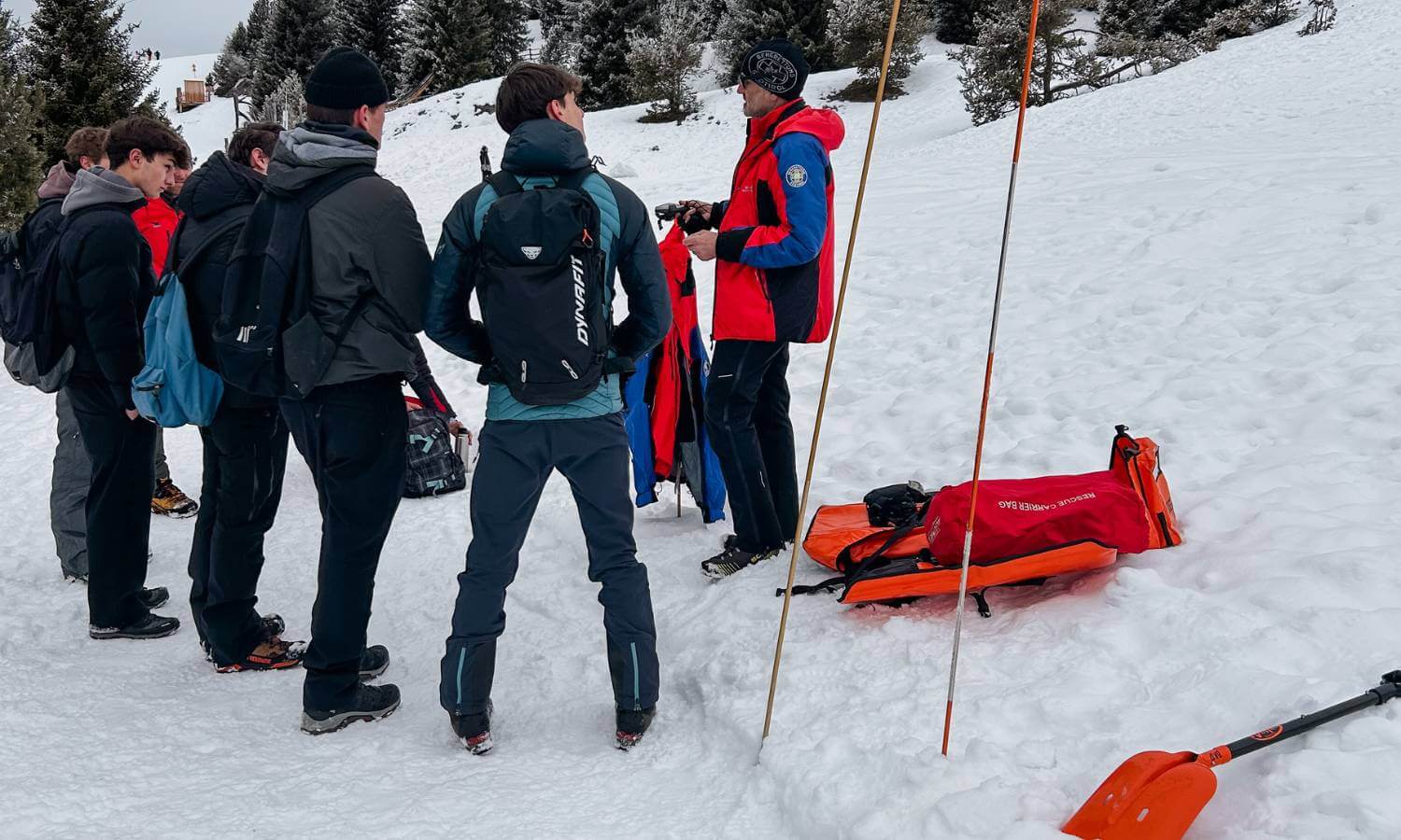 Lawinenuebungscamp Plose Brixen Dolomites