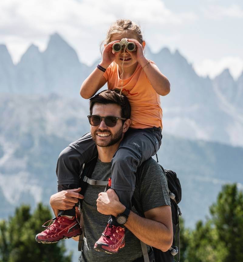 Lorggen Familienwanderweg Plose Brixen Dolomites
