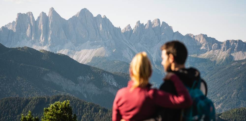Natur pur Wandern Fernwanderwege Plose Brixen Dolomites