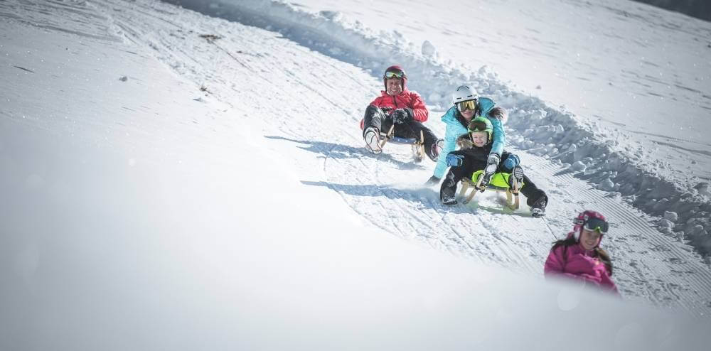 Rodeln RudiRun Plose Brixen Dolomites