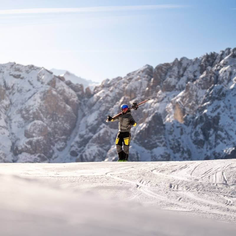Skifahren_©Horeca (4) Skifahren Plose Brixen Dolomites