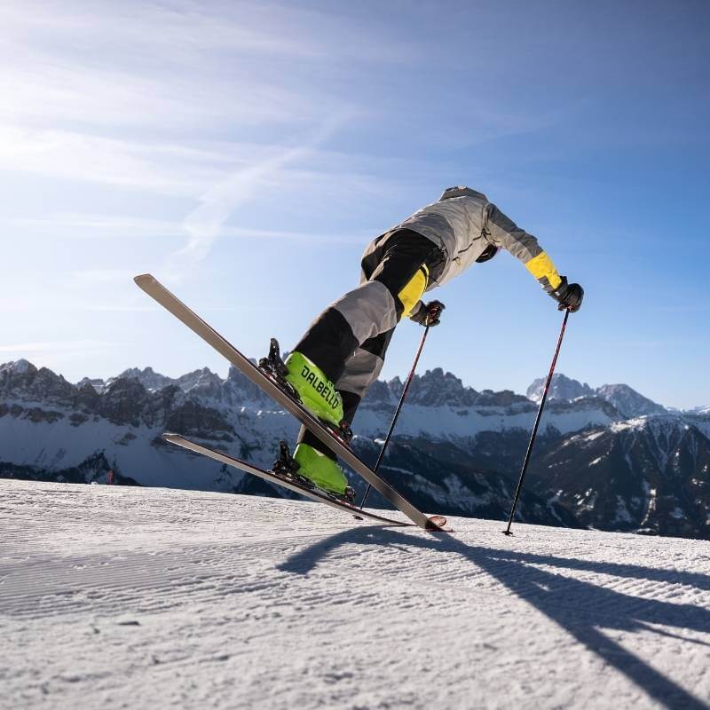 Trametsch Skifahren Plose Brixen Dolomites