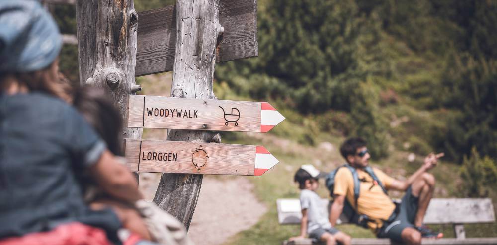 Familienwanderweg WoodyWalk Plose