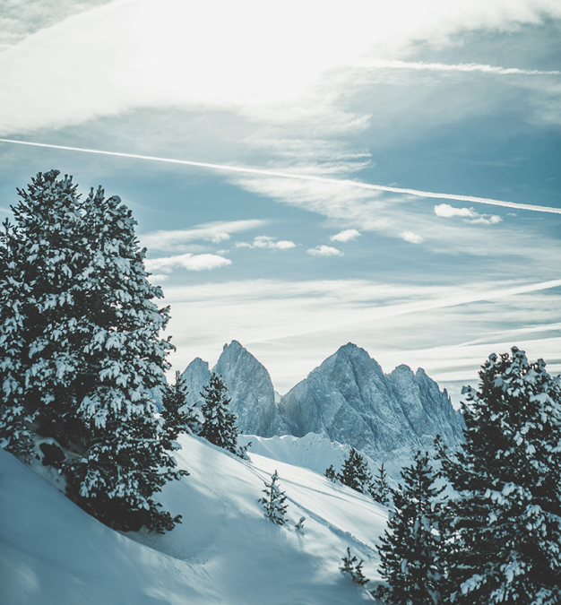 Schneeschuhwanderung nach Skihütte