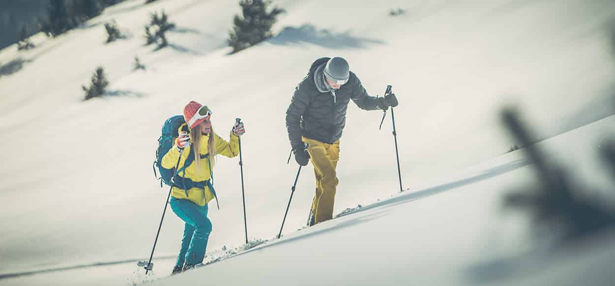 Winterwandern zur Rossalm und zur Skihuette