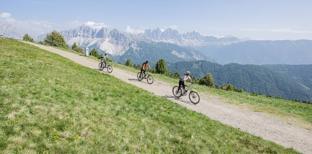 Mountianbike Plose Brixen Dolomites